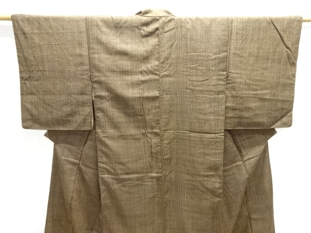  アンティーク　本場久米島紬着物